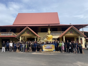 เทศบาลตำบลตาดทอง จัดกิจกรรมรวมพลังสร้างสัปปายะสู่วัดด้วยวิถี 5 ส (Big Cleaning Day)   โครงการวัด ประชา รัฐ สร้างสุข ประจำปีงบประมาณ พ.ศ. 2569 เพื่อถวายเป็นพระราชกุศลเนื่องในโอกาสวันคล้ายวันพระราชสมภพ สมเด็จพระนางเจ้าสิริกิติ์ พระบรมราชินีนาถ พระบรมรา