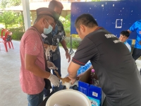 โครงการขับเคลื่อนโครงการสัตว์ปลอดโรค คนปลอดภัย จากโรคพิษสุนัขบ้า อบรมให้ความรู้และออกให้บริการฉีดวัคซีนฯ ณ คอนสาย หมู่ 2 บ้านดอนแฮด หมู่ 7 และบ้านเอื้ออาทร หมู่ 8