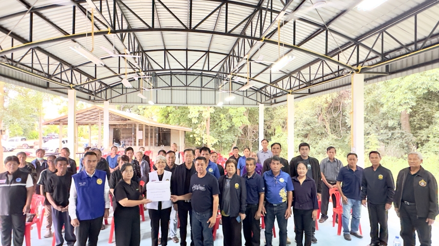 เทศบาลตำบลตาดทอง ร่วมลงพื้นที่ประชุมโครงการการขับเคลื่อนนโยบาย Quick Big Win รวมพลัง รักศรัทธาแก้ไขปัญหายาเสพติด แบบบูรณาการ ในพื้นที่ตำบลตาดทอง ระดับอำเภอเมืองยโสธร จังหวัดยโสธร