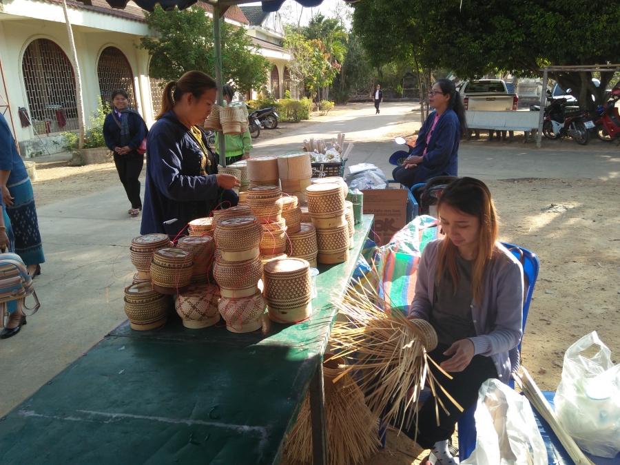 กลุ่มจักรสานตำบลตาดทอง