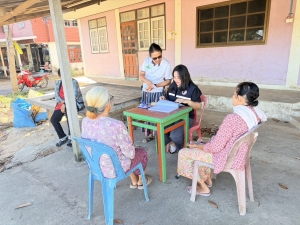 เทศบาลตำบลตาดทอง ลงพื้นที่ออกบริการจัดเก็บภาษีที่ดินและสิ่งปลูกสร้าง จัดเก็บค่าธรรมเนียมขยะมูล เพื่ออำนวยความสะดวกให้แก่ประชาชนในพื้นที่ตำบลตาดทอง อำเภอเมืองยโสธร จังหวัดยโสธร