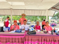 บรรยากาศการแข่งขันกีฬาต้านยาเสพติดชุมชน &ldquo;ก่องข้าวน้อยเกมส์&rdquo; ครั้งที่ 10 ประจำปี พ.ศ.2567 เทศบาลตำบลตาดทอง (วันที่ 1)