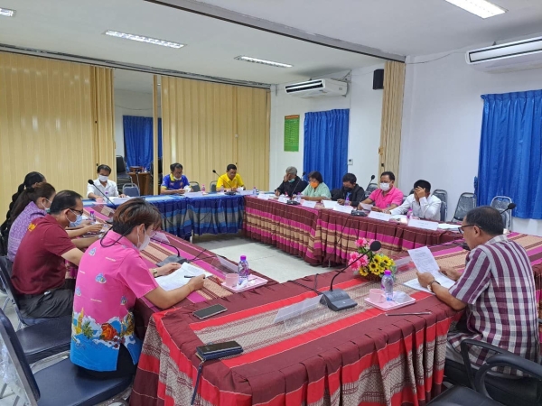 การประชุมคณะกรรมการกองทุนหลักประกันสุขภาพในระดับท้องถิ่นหรือพื้นที่เทศบาลตำบลตาดทอง ครั้งที่ 2/2566